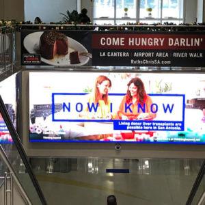 Lamar Lights Up San Antonio International Airport with Locally Inspired LED Installations