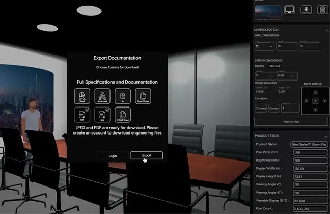 NanoDesigner LED Video Wall tool