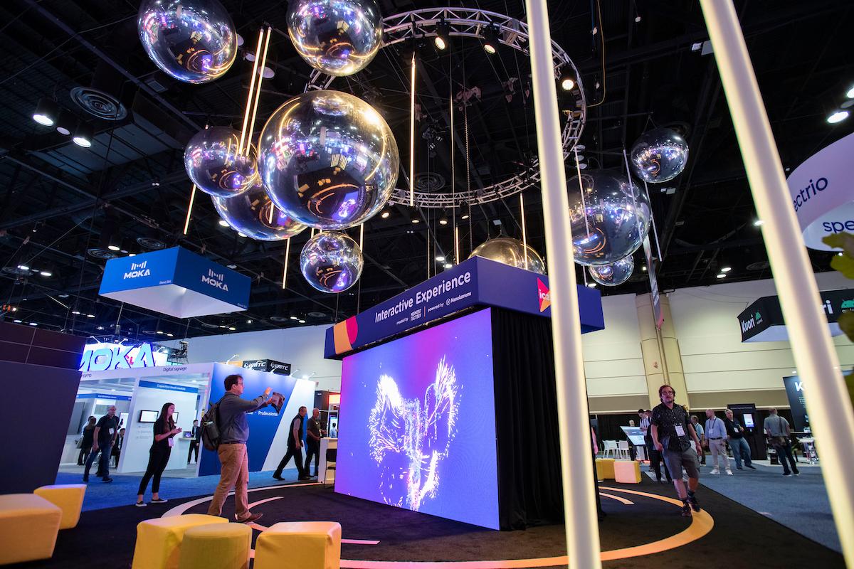 Moment Factory Interactive Experience powered by Nanolumens