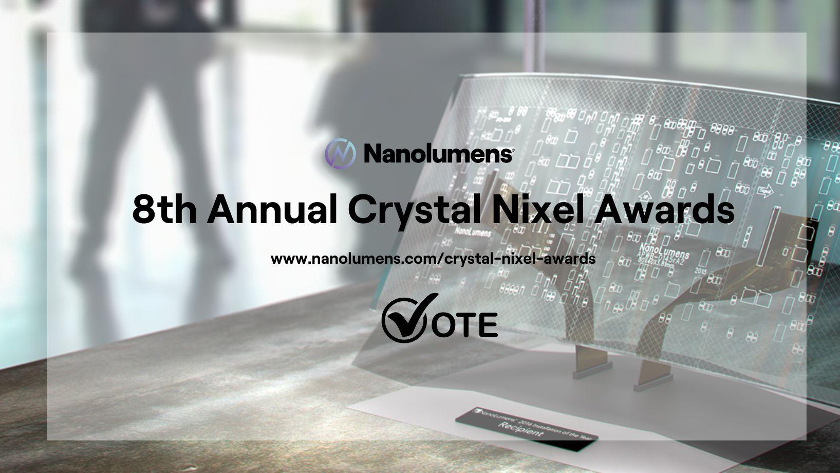 Submit your vote for the 8th Annual Crystal Nixel Awards