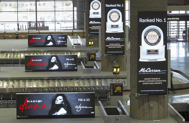 McCarran Airport LED Videowall