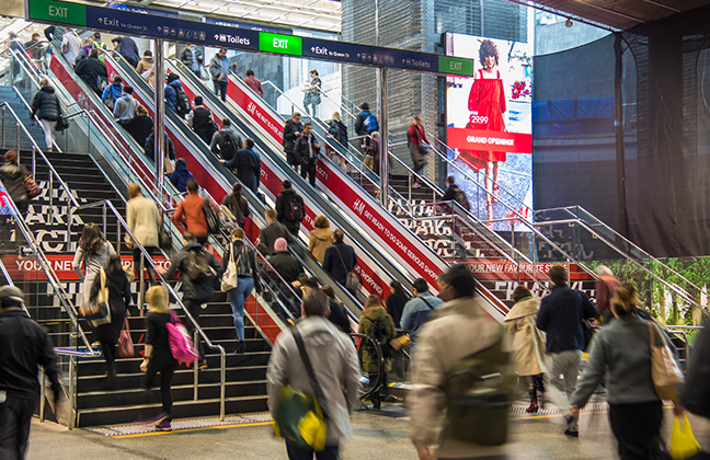 Britomart LED Videowall