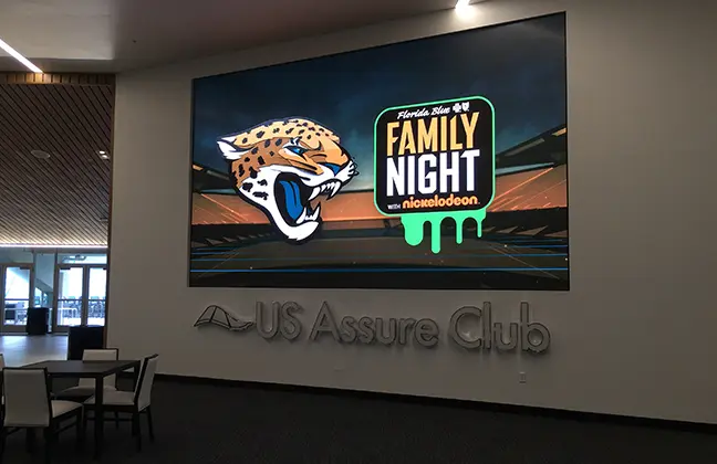 Jacksonville Jaguars LED Videowall