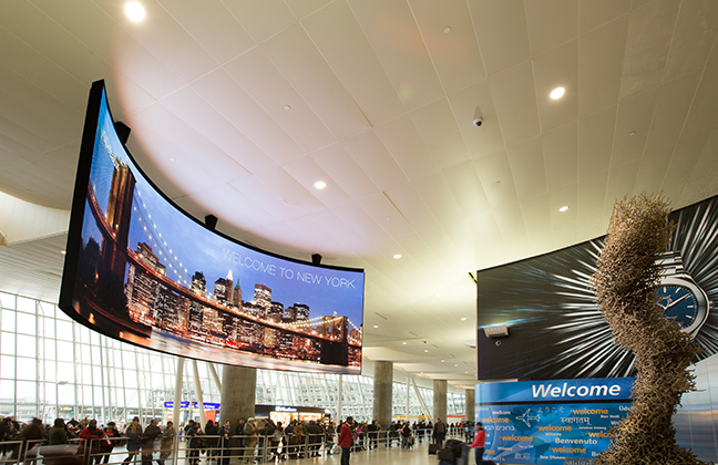 JFK International Airport LED Videowall