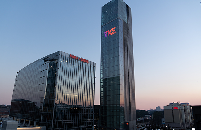 TK Elevator LED Videowall