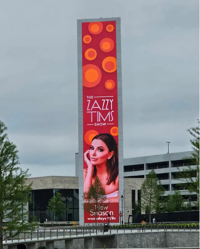 Nanolumens Lights Up Assembly Atlanta with Landmark Freestanding LED Tower
