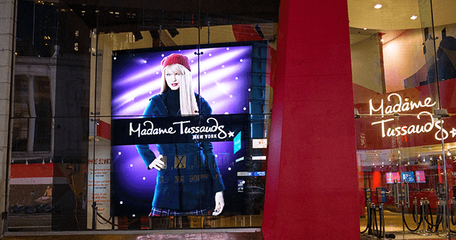 Madame Tussauds LED Videwall