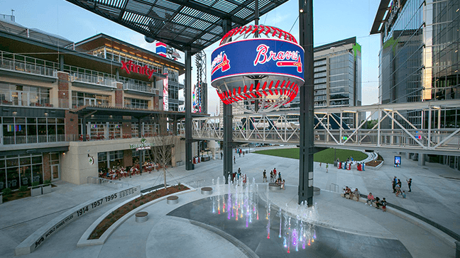 Atlanta Braves LED Videowall