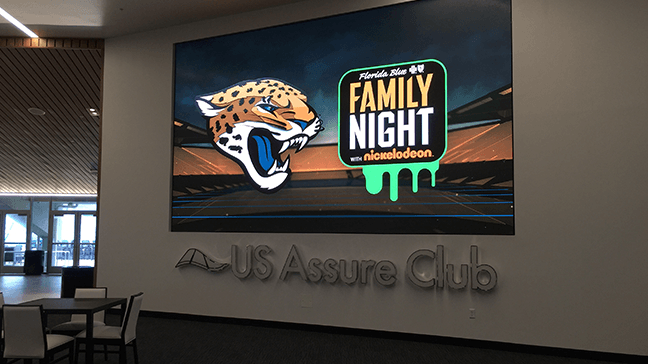 Jacksonville Jaguars LED Videowall