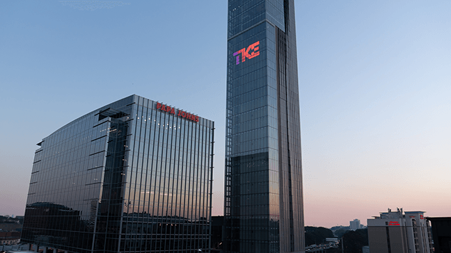 TK Elevator LED Videowall