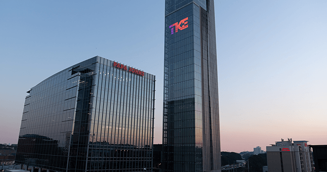 TK Elevator LED Videowall