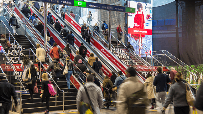 Britomart LED Videowall