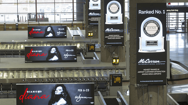 McCarran Airport LED Videowall