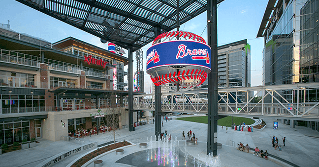 Atlanta Braves LED Videowall