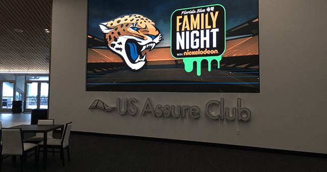 Jacksonville Jaguars LED Videowall