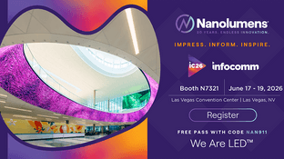 Nanolumens to Bring Real-World LED Applications to Life at InfoComm 2026