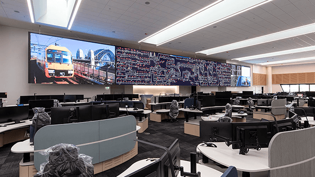 Sydney Trains LED Videowall