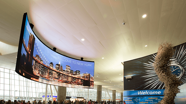 JFK International Airport LED Videowall